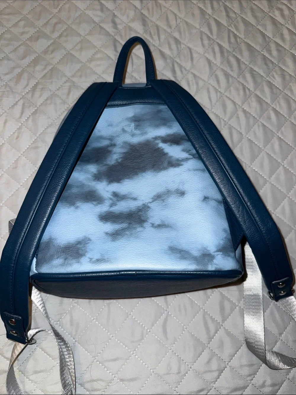 Loungefly Light Blue & Navy RunDisney Mini Backpack